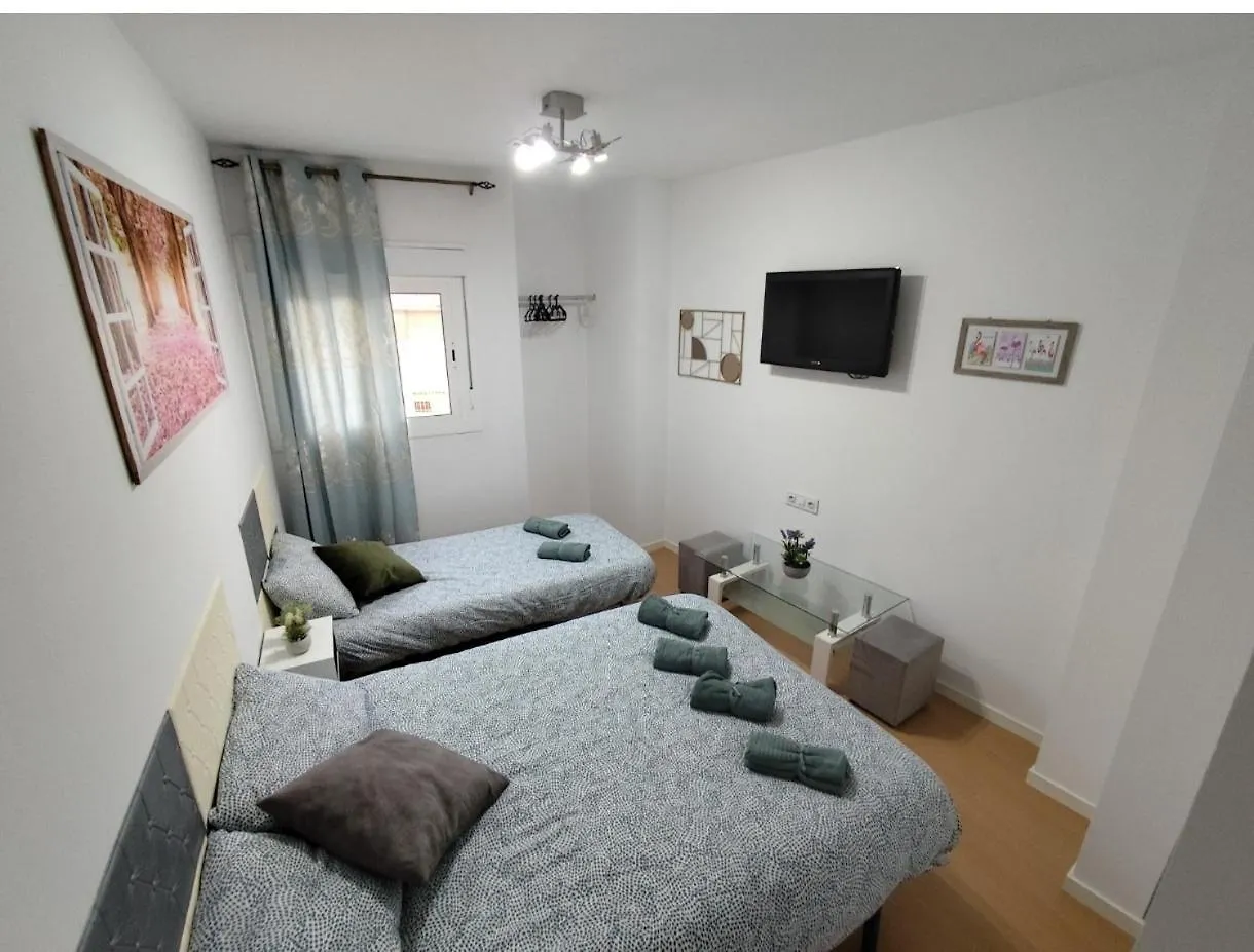 Habitacion Triple Con Bano Compartido Lovely Sevilla Camas 0*,  Spain